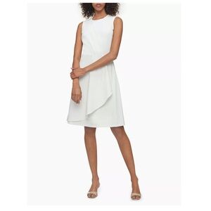 Calvin Klein White cocktail dress
